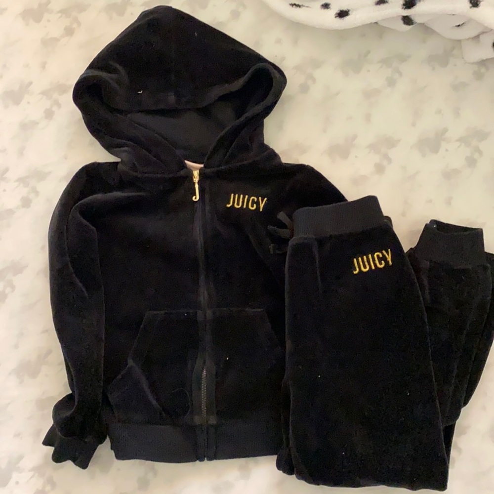 Toddler juicy couture track suit